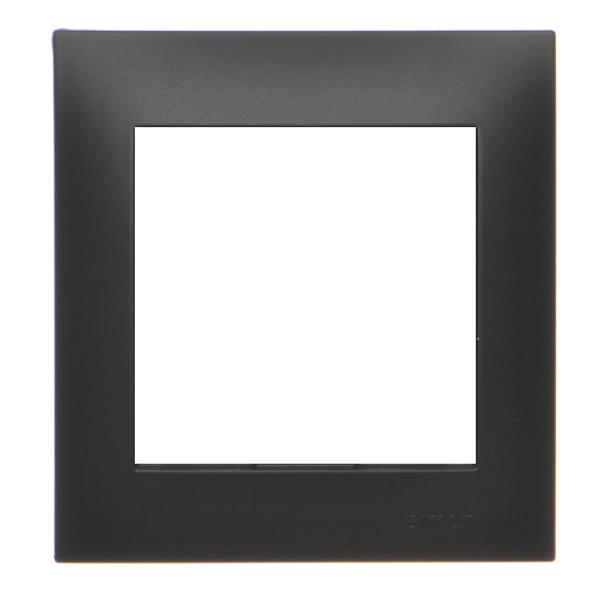 Simon 54 ramka pojedyncza, antracyt 01